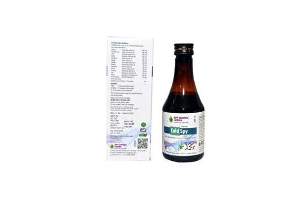 Ayurvedic Cough Syrup | Cold Spy Syrup - Image 2