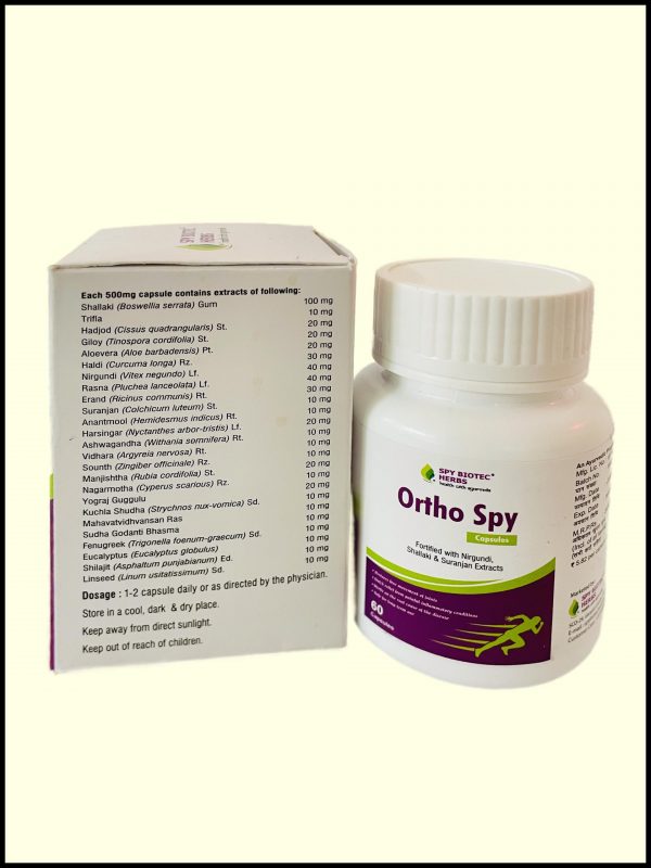 Ortho Spy - Ayurvedic Bone Strength Capsule