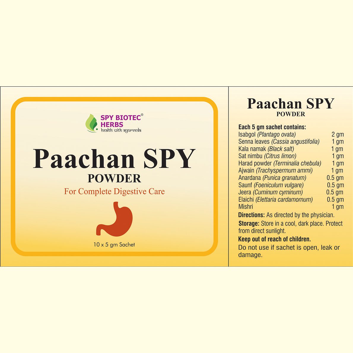 Pachan- Spy - Herbal Constipation Powder