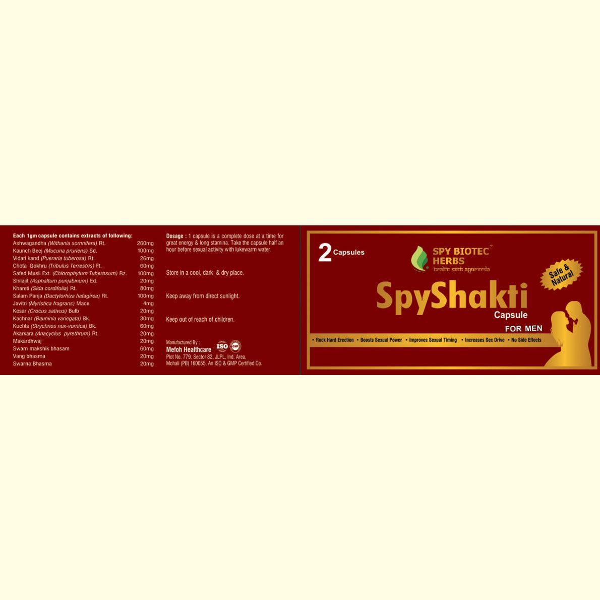 SpyShakti-DS-Capsules- Herbal Stamina Booster Capsule for Men