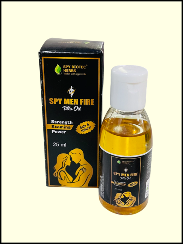 Spy Men Fire Oil