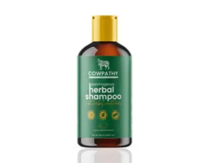 10. Cowpathy Panchagavya Herbal Shampoo