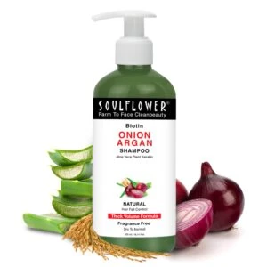 4. Soulflower Onion Biotin Shampoo