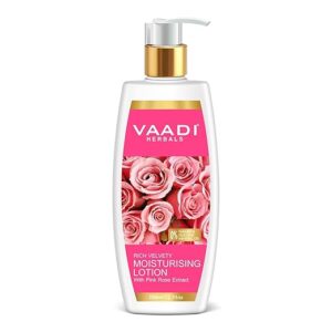 Vaadi Herbals Moisturising Lotion with Pink Rose Extract