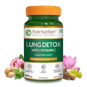 Pure Nutrition Lung Detox Supplement Capsules