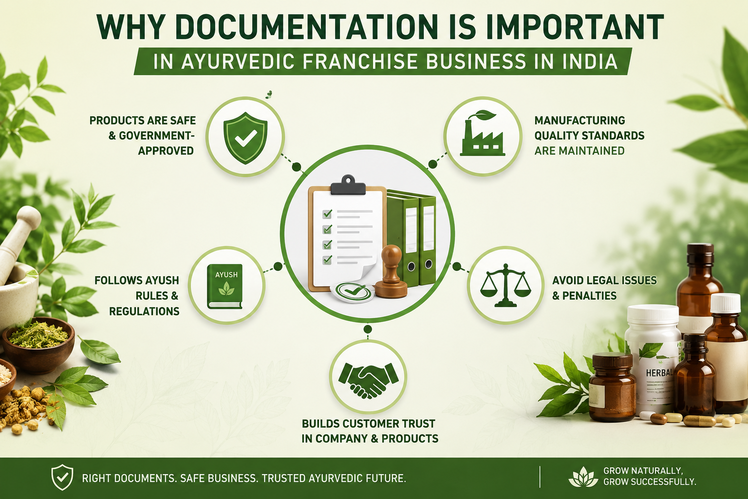 Why Documentation is Important in Ayurvedic Franchise Business in India